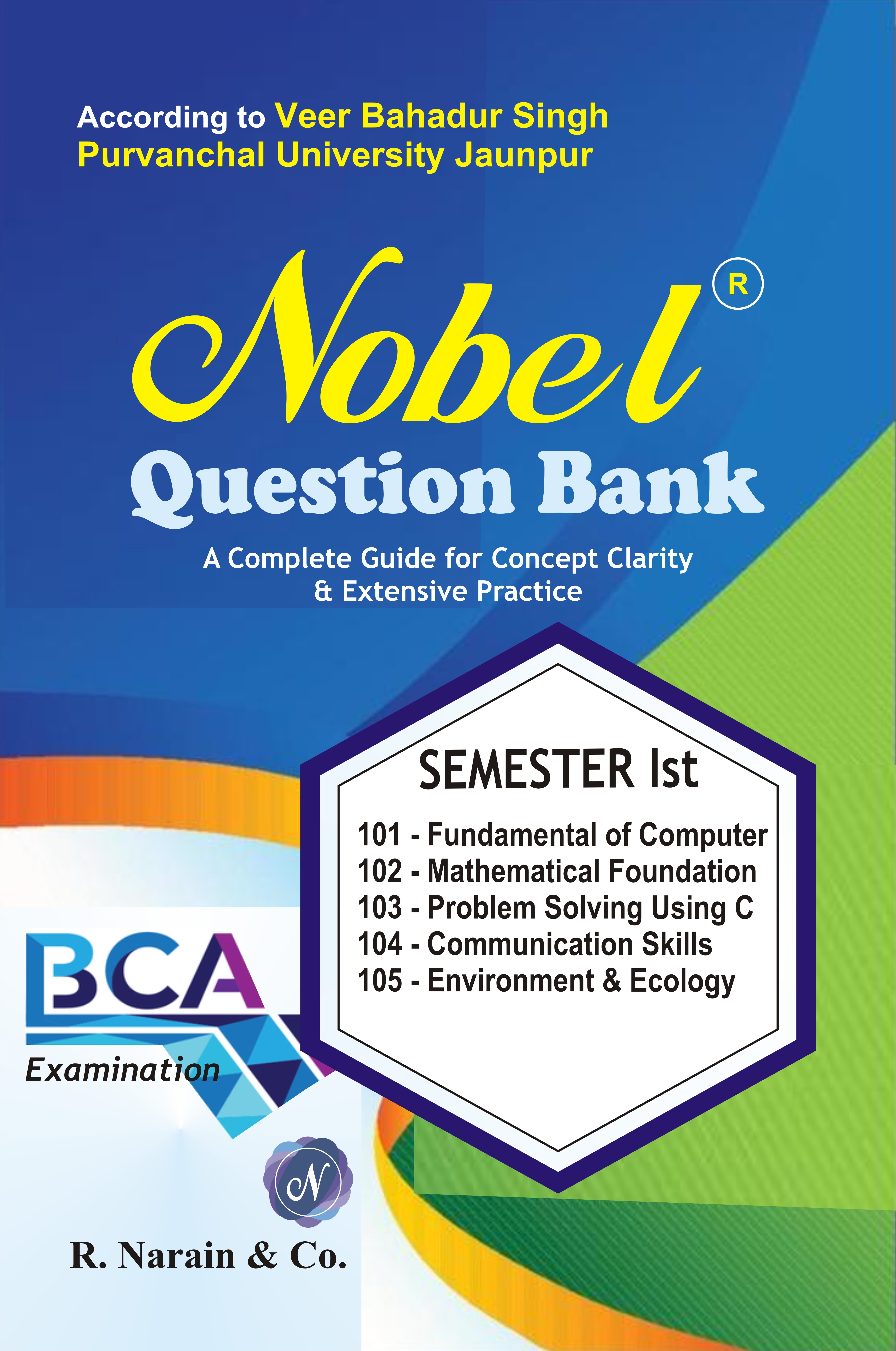 BCA - Ist Sem. Nobel Q/B [Jaunpur University]